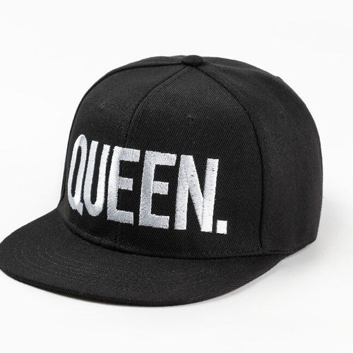 Load image into Gallery viewer, KING QUEEN Embroidery Baseball Adjustable Snapback Cap
