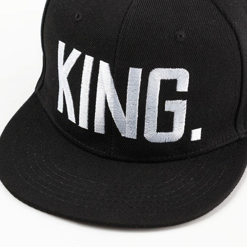 Load image into Gallery viewer, KING QUEEN Embroidery Baseball Adjustable Snapback Cap
