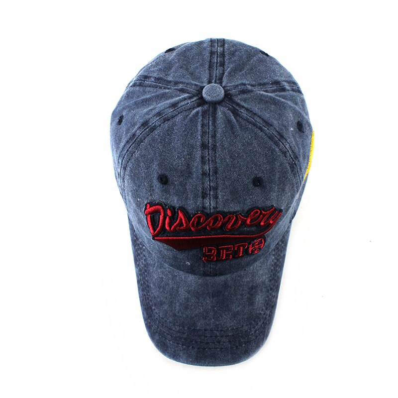 Discovery Embroidered Snapback Baseball Cap