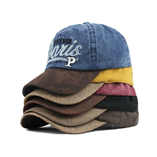 Load image into Gallery viewer, Forever Paris Patched Embroidered Snapback Baseball Cap
