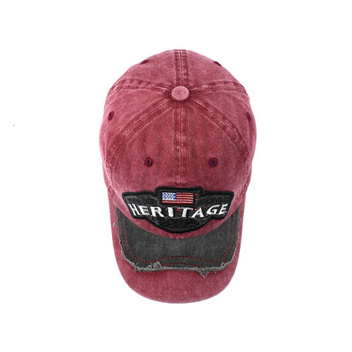 Load image into Gallery viewer, Heritage America Embroidered Snapback Baseball Cap

