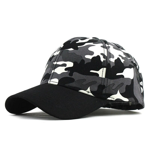 Load image into Gallery viewer, Snow Camouflage Tactical Trucker Snapback Baseball Cap
