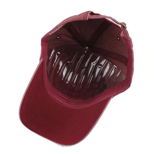 Load image into Gallery viewer, 100% Washed Cotton Shark Embroidered Snapback Baseball Cap
