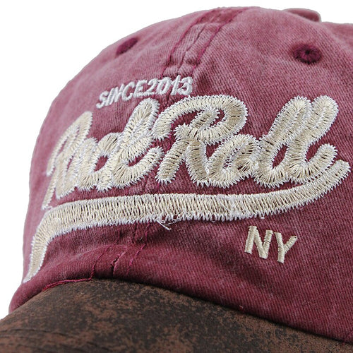 Load image into Gallery viewer, Rock and Roll Since 2013 Embroidered Snapback Baseball Cap
