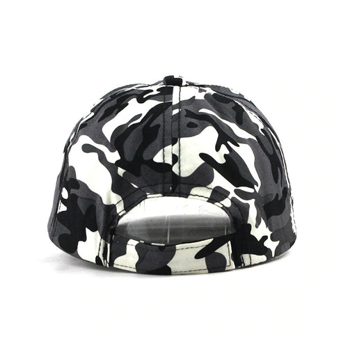 Load image into Gallery viewer, Snow Camouflage Tactical Trucker Snapback Baseball Cap
