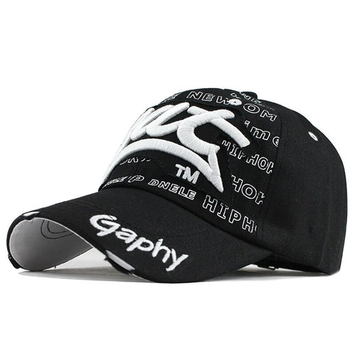 Load image into Gallery viewer, Bat Gaphy Embroidered Snapback Baseball Cap
