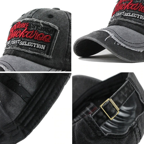 Load image into Gallery viewer, Buckaroo First Selection Washed Cotton Snapback Baseball Cap
