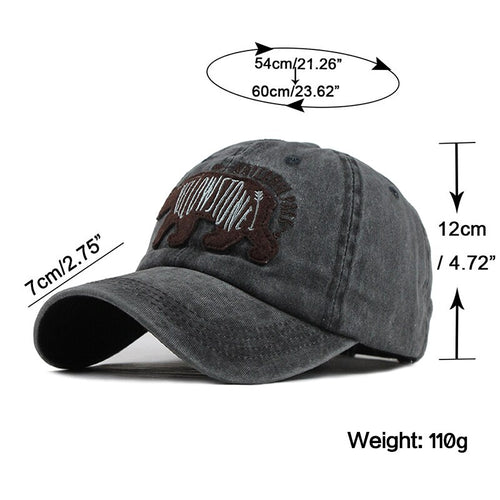 Load image into Gallery viewer, Yellowstone Volcano Embroidered Snapback Baseball Cap
