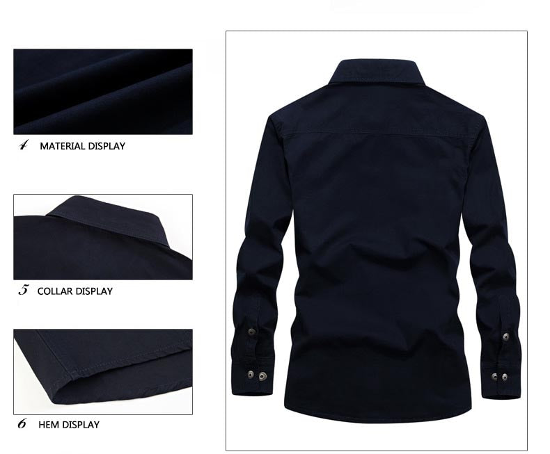 Military Quick-drying Tactical Clothing Outdoor Camping Turn-down Collar Long Sleeve Shirt