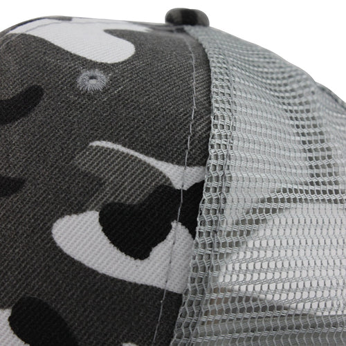Load image into Gallery viewer, Camouflage Mesh Army Trucker Baseball Cap
