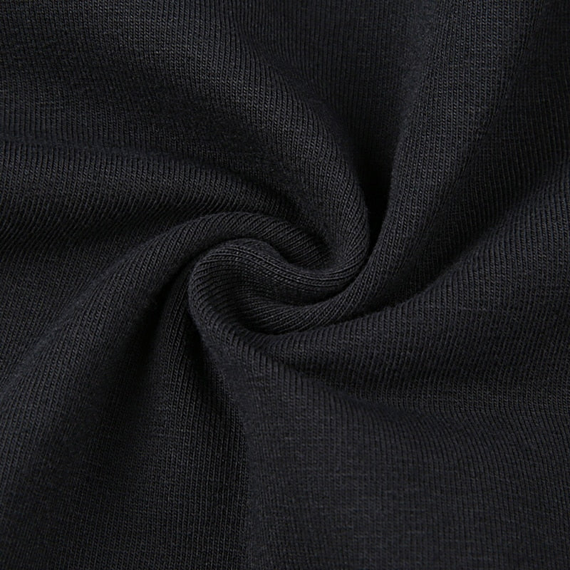 Patchwork Reflective Striped Turtleneck Crop Top Long Sleeve