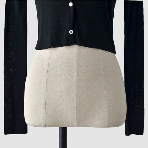 Load image into Gallery viewer, Knitted Simple Solid Slim Sexy Fashion Cardigan
