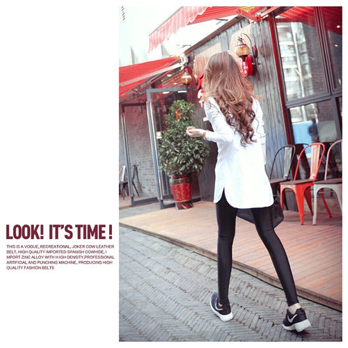 Load image into Gallery viewer, Spring Sexy Elastic Korean Style Skinny Loose Long Sleeve Tops #1981
