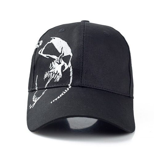 Load image into Gallery viewer, Cotton Skull Clinkz Embroidery Baseball Adjustable Snapback Cap

