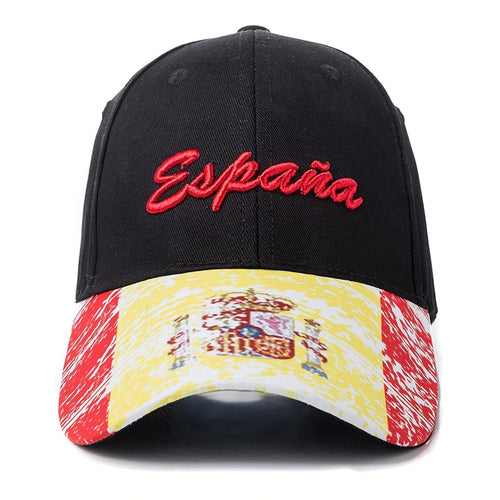 Load image into Gallery viewer, España Spanish Letter Embroidery Baseball Adjustable Snapback Cap
