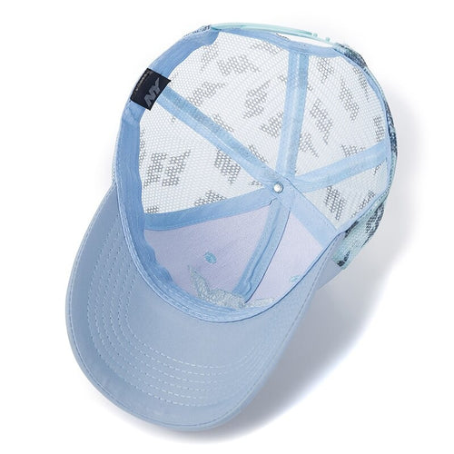 Load image into Gallery viewer, NY Letter Embroidery Mesh Baseball Adjustable Snapback Cap
