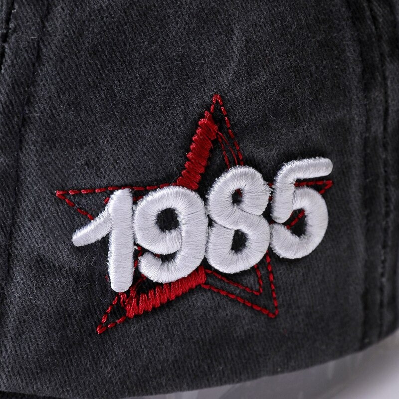 1985 Jump Retro Cap 3D Embroidered Baseball Adjustable Snapback Cap