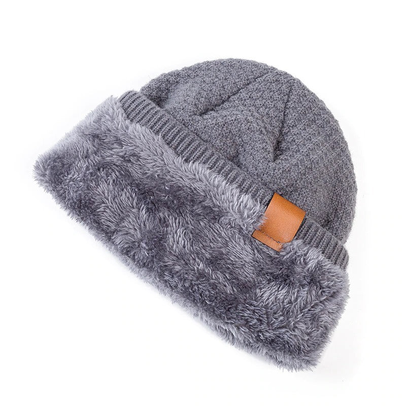 Unisex Warm Ski Beanie Hat Pineapple Pattern Design Outdoor Knitted Woolen Warm Winter Cap