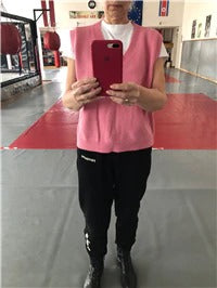 Load image into Gallery viewer, V neck Girls Pullover Autumn Winter Pink Knitted Sweaters Sleeveless Vest
