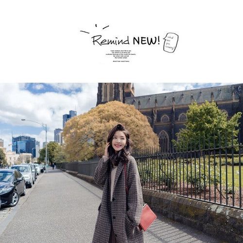 Load image into Gallery viewer, Winter Oversize Fashion Cashmere Wool Long Thickening Warm Woolen Trench Coat
