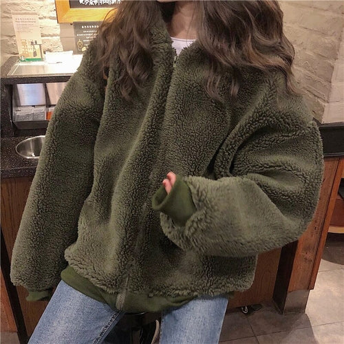 Load image into Gallery viewer, Oversize Fashion Cashmere Thickening Warm Woolen Overcoat
