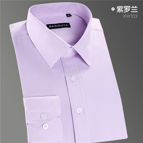 High Quality Stripe Twill Long Sleeve Shirt #XW1XX-men-wanahavit-XW10308-S-wanahavit