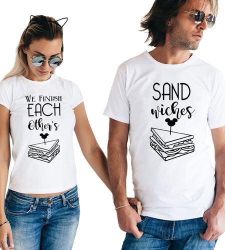 We Finish Each Other's Sandwiches Matching Couple Tees-unisex-wanahavit-FE05-FSTWH-S-wanahavit