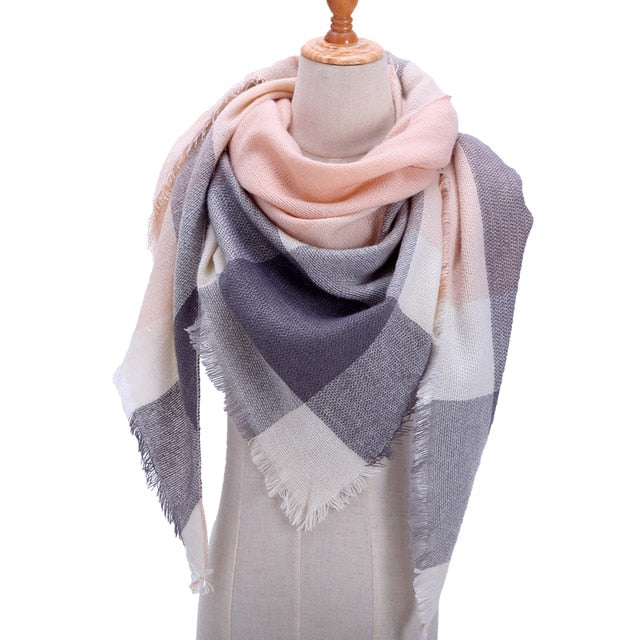 Fashion Winter Silk Scarf Printed Bandana Shawl #FS-1-unisex-wanahavit-b3-wanahavit