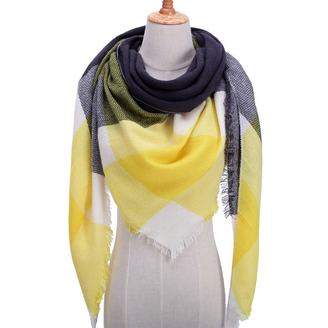 Fashion Winter Silk Scarf Printed Bandana Shawl #FS-1-unisex-wanahavit-b14-wanahavit