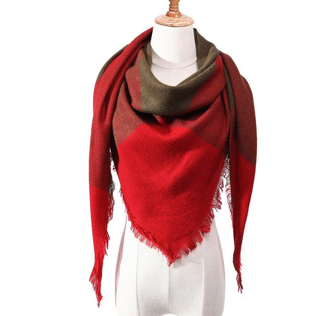 Fashion Winter Silk Scarf Printed Bandana Shawl #FS-1-unisex-wanahavit-c1-wanahavit