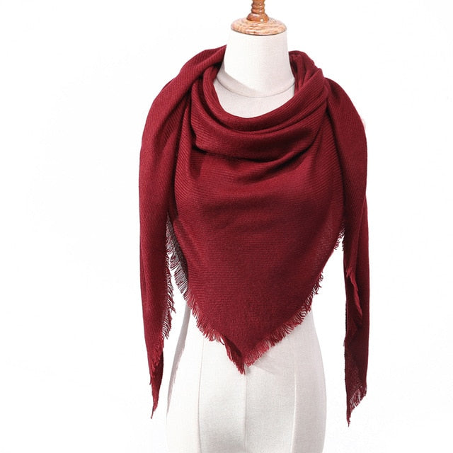Fashion Winter Silk Scarf Printed Bandana Shawl #FS-1-unisex-wanahavit-c9-wanahavit