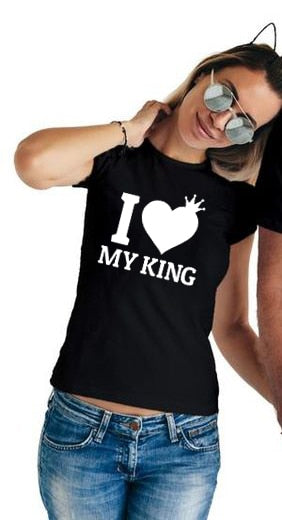 I Love My King I Love My Queen Matching Couple Tees-unisex-wanahavit-35Z1-FSTBK-L-wanahavit
