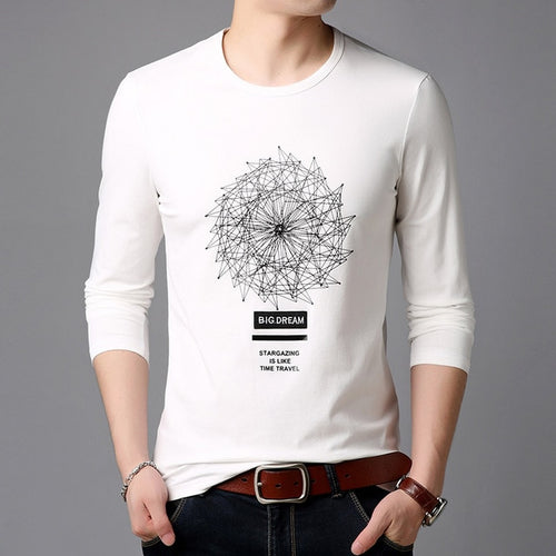 Load image into Gallery viewer, Mandala Geometric Printed Street Wear Long Sleeve Shirt-men-wanahavit-White-4XL-wanahavit
