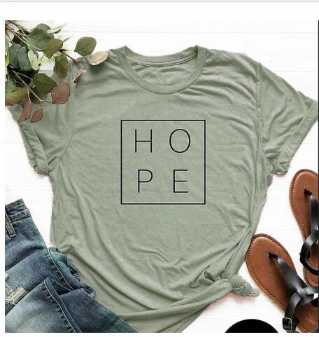 Faith Hope Love Christian Statement Shirt-unisex-wanahavit-olive tee black text-XXL-wanahavit