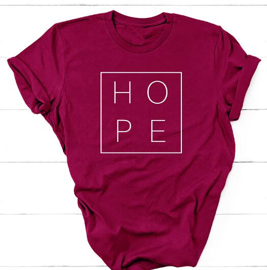 Faith Hope Love Christian Statement Shirt-unisex-wanahavit-burgundy-white text-S-wanahavit
