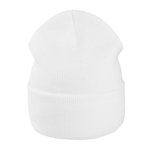 Load image into Gallery viewer, Solid Color Winter Skullies Casual Warm Knitted Winter Beanie-unisex-wanahavit-White-wanahavit
