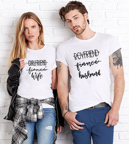 Girlfriend Boyfriend Fiance Wedding Gift Anniversary Matching Couple Tees-unisex-wanahavit-N351-MSTWH-S-wanahavit