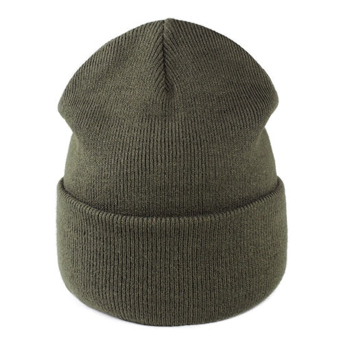 Load image into Gallery viewer, Stocking Couples Skullies Casual Warm Knitted Winter Beanie-unisex-wanahavit-style 2 army green-wanahavit
