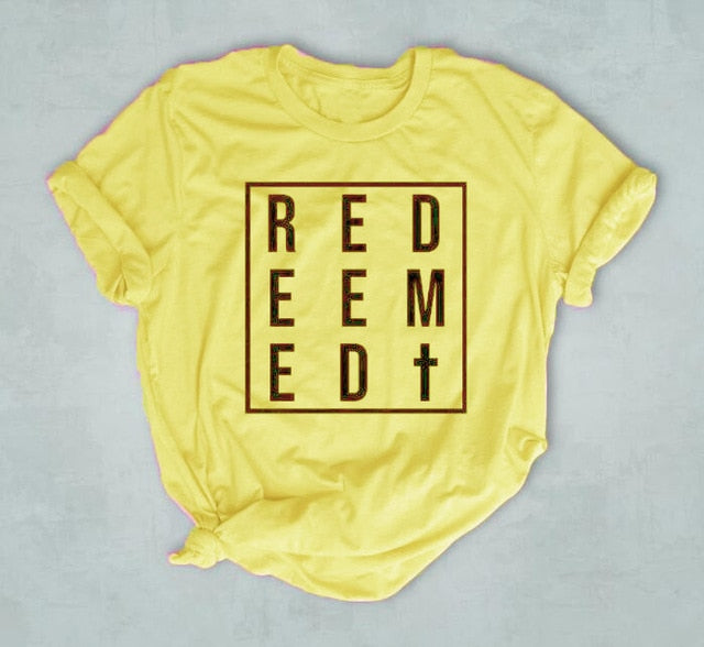 Redeemed Christian Statement Shirt-unisex-wanahavit-mustard-black text-XXL-wanahavit