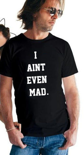 You Mad Bro ? I Ain't Even Mad Funny Matching Couple Tees-unisex-wanahavit-J189-MSTBK-S-wanahavit