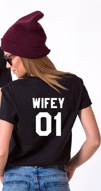 Wifey & Hubby 01 Matching Couple Tees-unisex-wanahavit-35R4-FSTBK-XXL-wanahavit