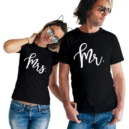 Load image into Gallery viewer, Mr &amp; Mrs Matching Couple Tees-unisex-wanahavit-35Y4-FSTBK-XXL-wanahavit
