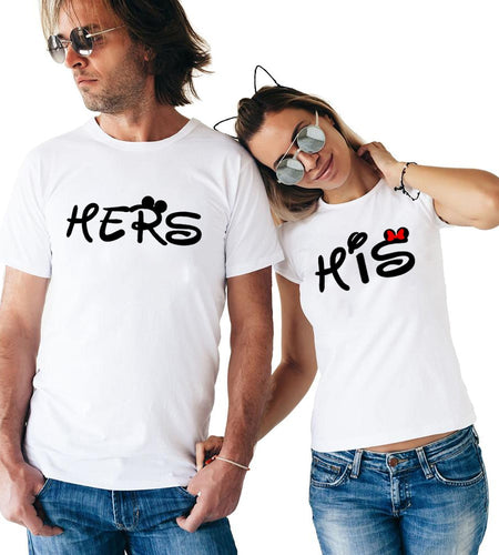 His and Hers Matching Couple Tees-unisex-wanahavit-FM35-FSTWH-S-wanahavit