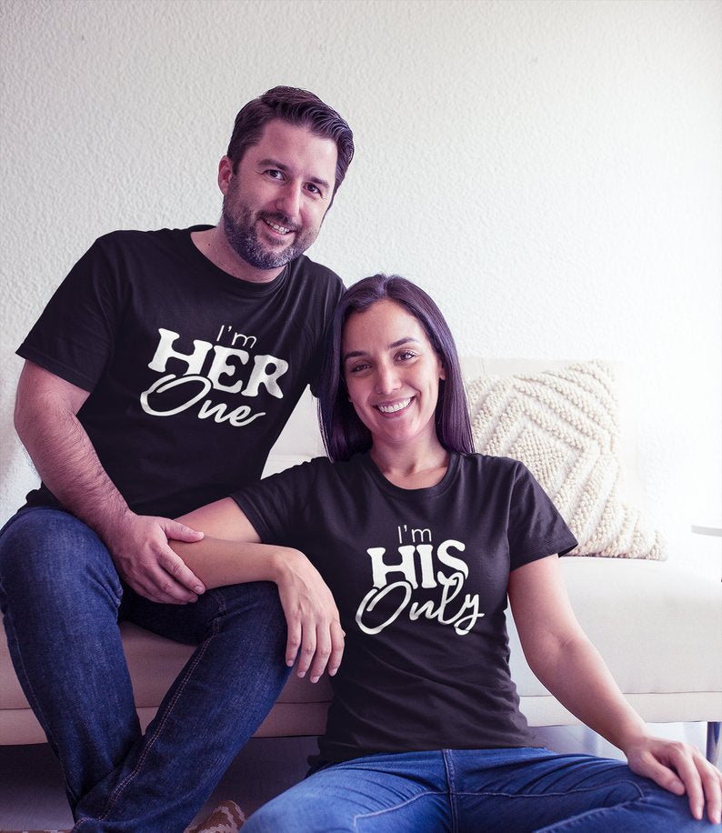 I'm Her One I'm His Only Couple Tees-unisex-wanahavit-35N8-FSTBK-S-wanahavit