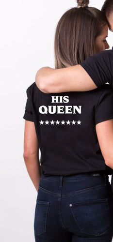Load image into Gallery viewer, The King &amp; His Queen Couple Tees-unisex-wanahavit-35N9-FSTBK-XXL-wanahavit
