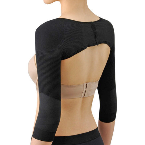 Load image into Gallery viewer, Arm Shaper Back Shoulder Corrector Shapewear-women fitness-wanahavit-Black-M-wanahavit
