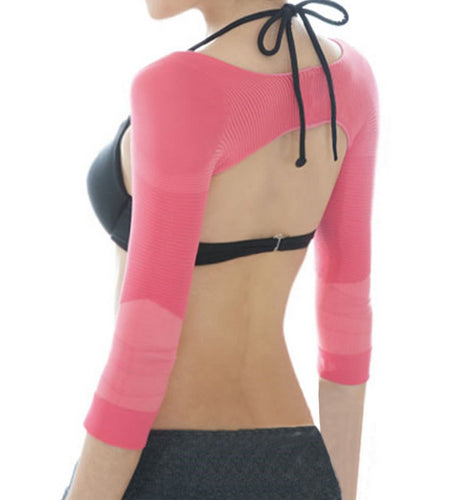 Arm Shaper Back Shoulder Corrector Shapewear-women fitness-wanahavit-Pink-M-wanahavit