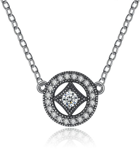 925 Sterling Silver Classic Vintage Allure Necklace-women-wanahavit-wanahavit
