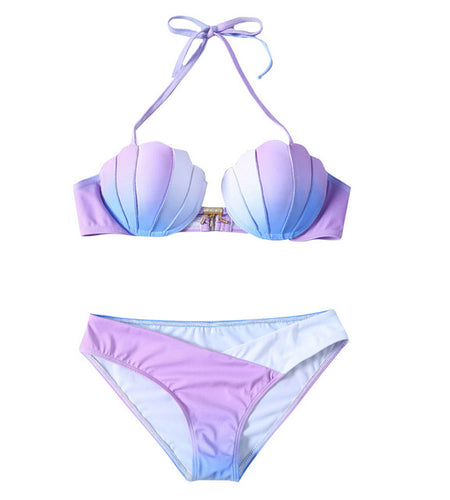 Sexy Mermaid Inspired Gradient Printed Bikini-women fitness-wanahavit-Style 1 x A-M-wanahavit
