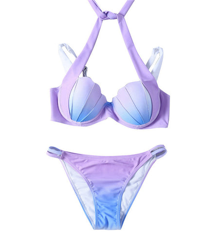 Sexy Mermaid Inspired Gradient Printed Bikini-women fitness-wanahavit-Style 2 x B-S-wanahavit